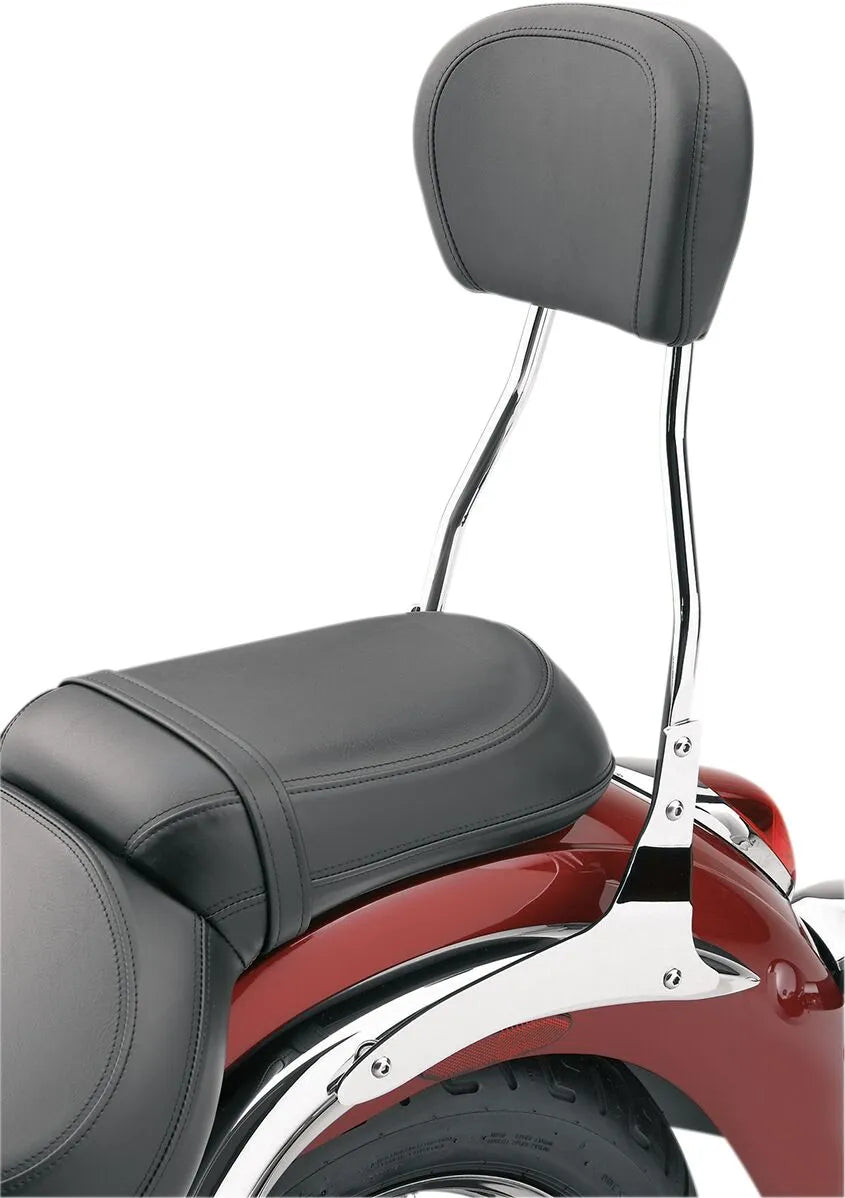 Cobra Round Sissy Bar Kit - Chrome Finish