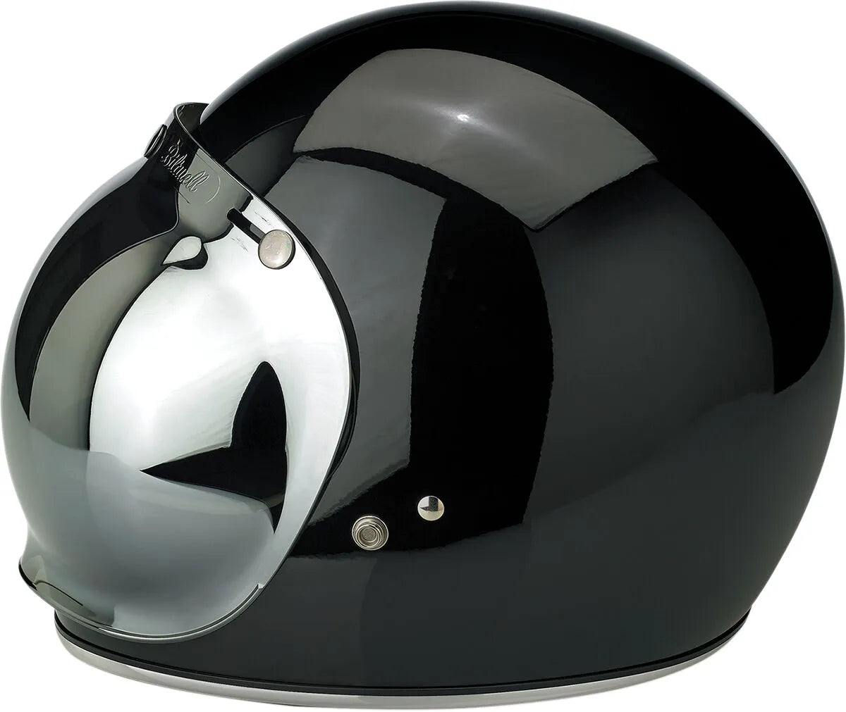 Biltwell Anti-Fog Bubble Shield Chrome Mirror