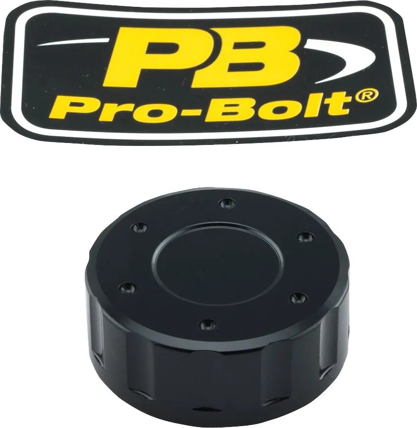 Pro Bolt Aluminium Clutch Reservoir Cap - Black