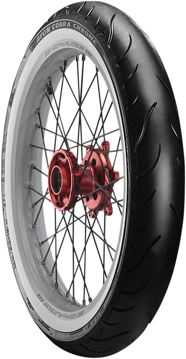 Avon Cobra Chrome Av91 Tire 150/80r16 Front Cruiser