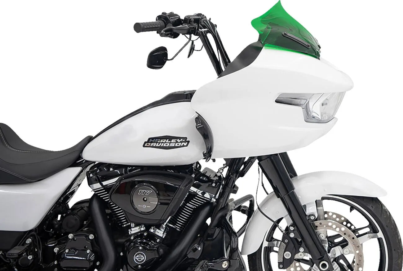 Klock Werks Kolor Flare Sport Windshield - Green