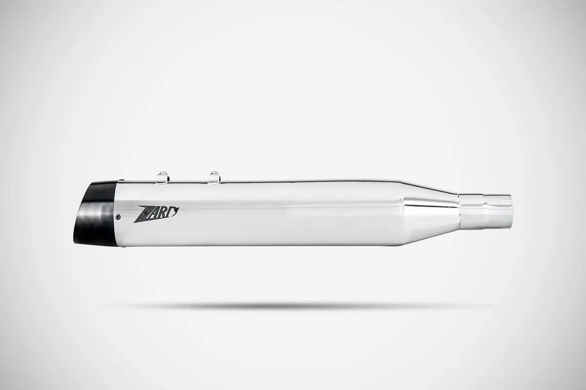 Zard 4.33" Tłumiki Slip-On Slash-Cut Do Hd-Touring E3 - Homologacja Drogowa ECE