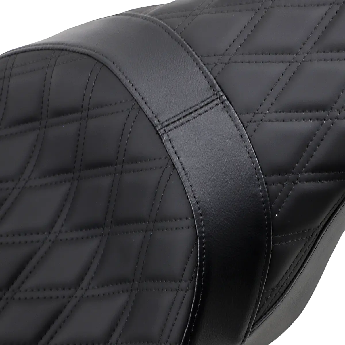 2-Up Drag Specialties Predator Seat Forward Position - For Harley Davidson