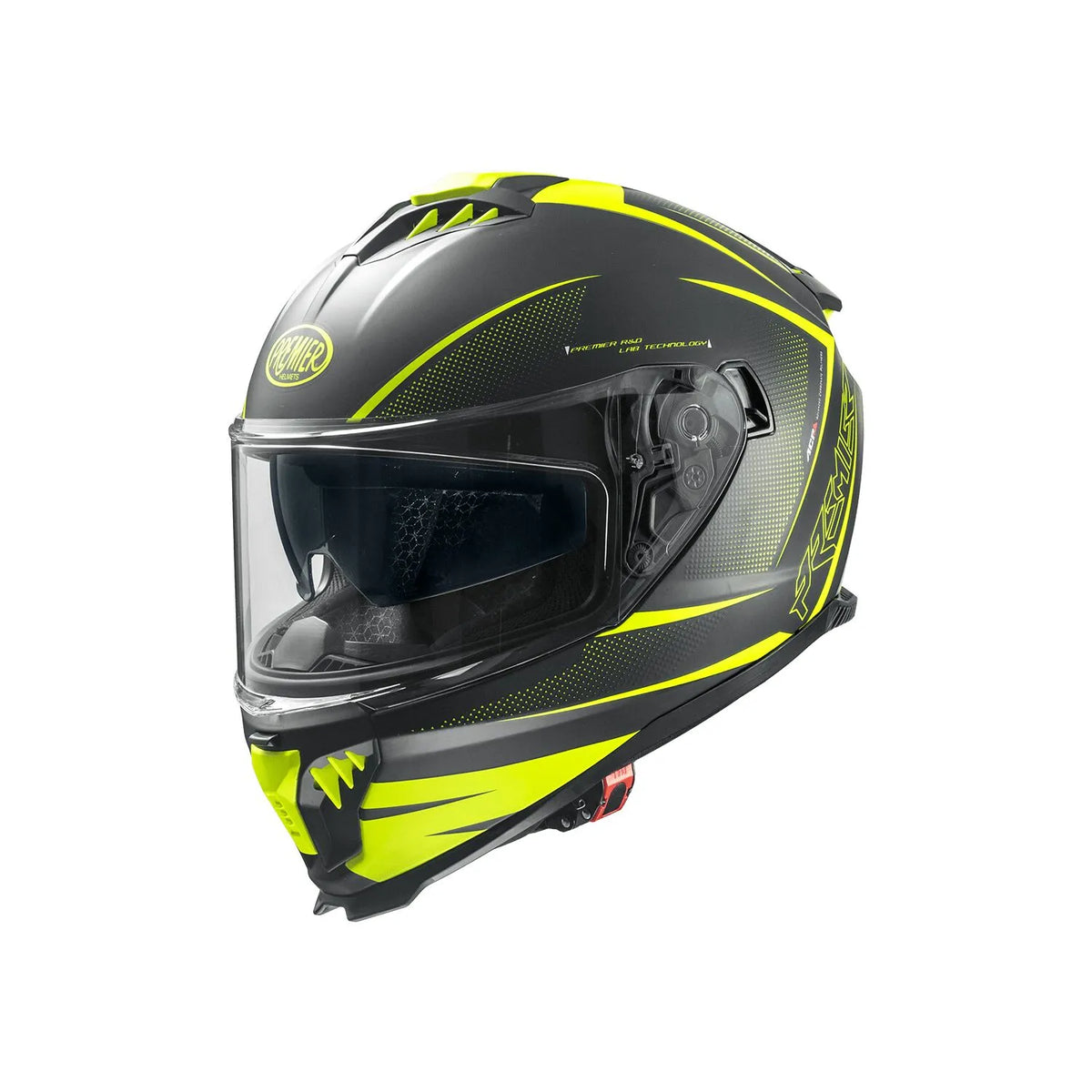 Premier Helmets Typhoon Fr Full Face Helmet Matte Black/yellow