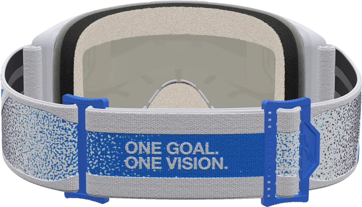 Alpinestars Vision 5 Drag Goggle Light Lilac Blue Mirror-Silver