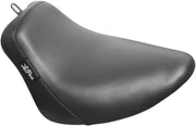 Le Pera Bare Bones Solo Seat - Black Vinyl - For Harley Davidson