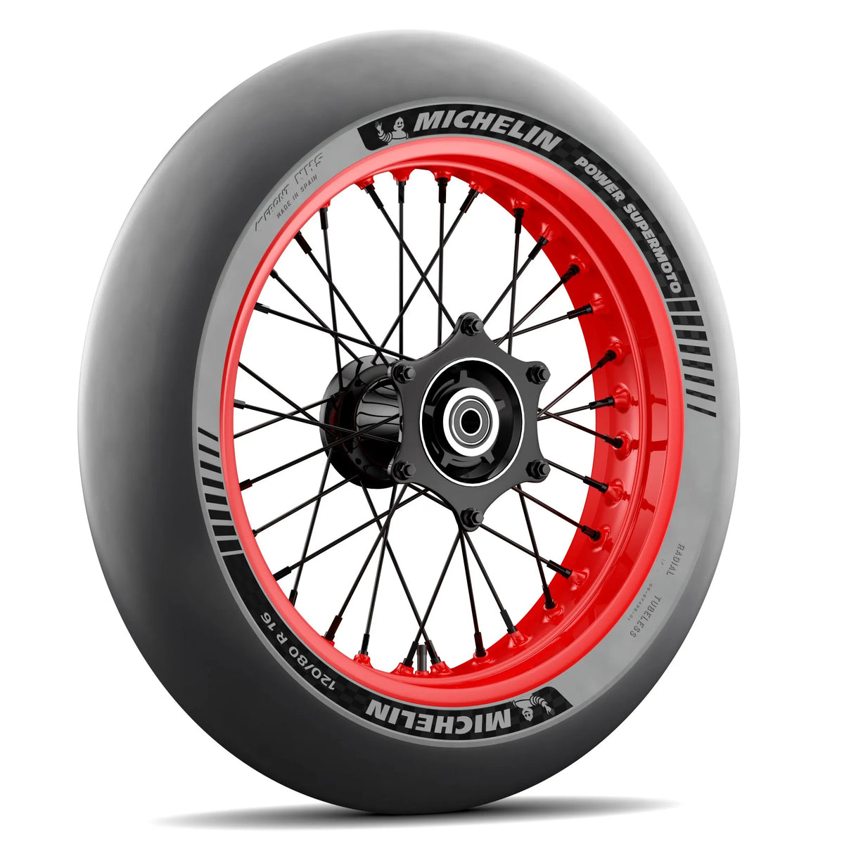 Michelin Power Supermoto Front Tire - 120/75r16.5
