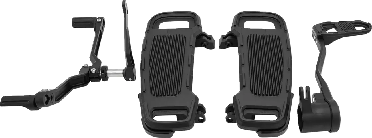 Drag Specialties Adjustable Floorboard Kit Black