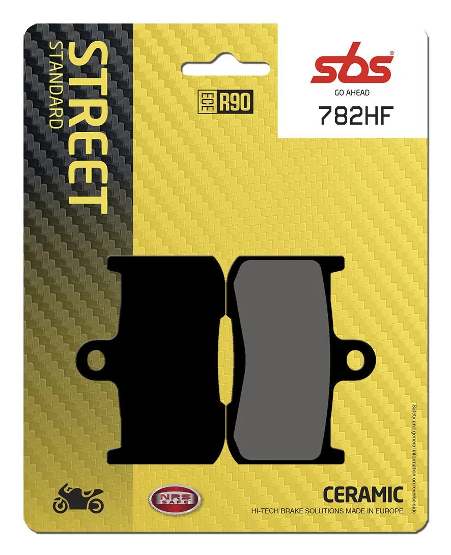 Sbs Hf Street Ceramic Organic Brake Pads - Front