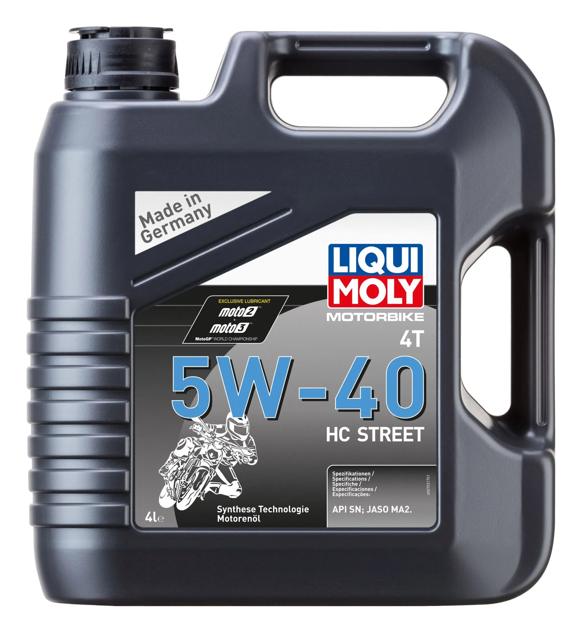 Liqui Moly 4t 5w-40 Hc Street Engine Oil 4 liter