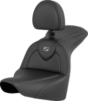 Saddlemen Roadsofa Seat - Enhanced Comfort - For Harley Davidson