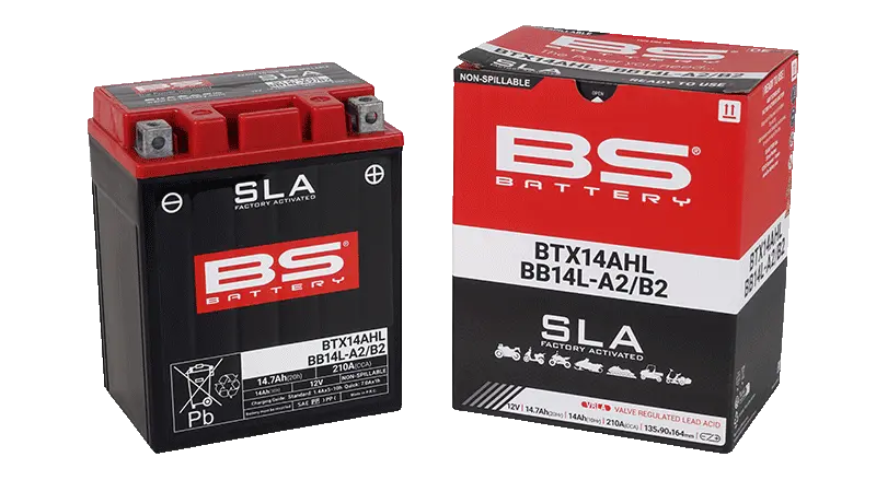 Bs Battery Agm 12v 14ah Motorcycle Battery