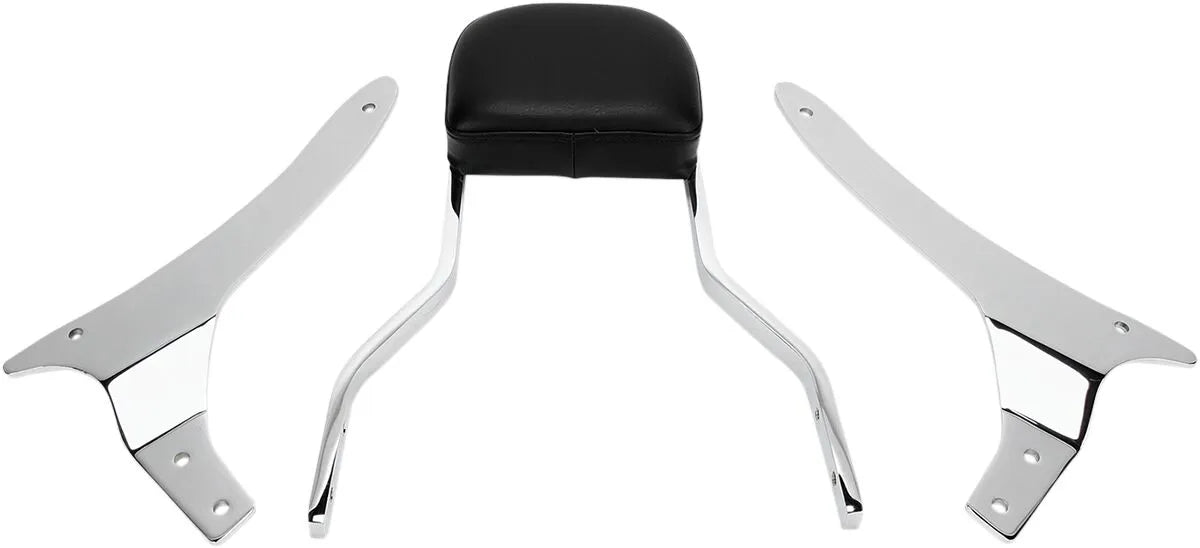 Cobra Square Sissy Bar Kit - Chrome Steel