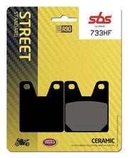 Sbs Hf Street Ceramiczne Organiczne Klocki Hamulcowe - Tył