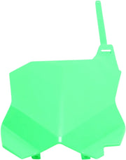 Ufo Replacement Front Number Plate Fluorescent Green