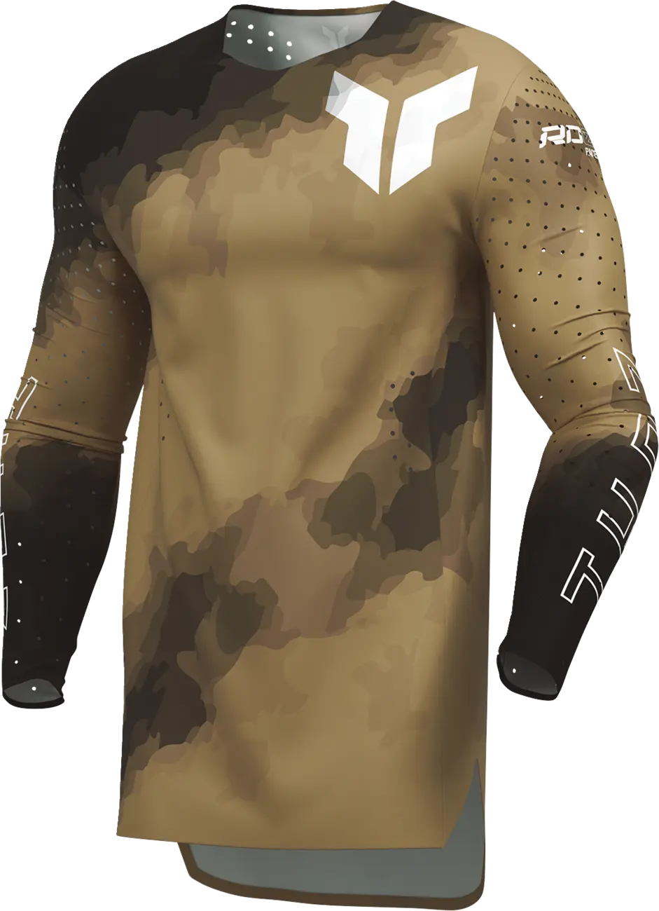 Thor Sportmode Carbon Jersey Black/Copper