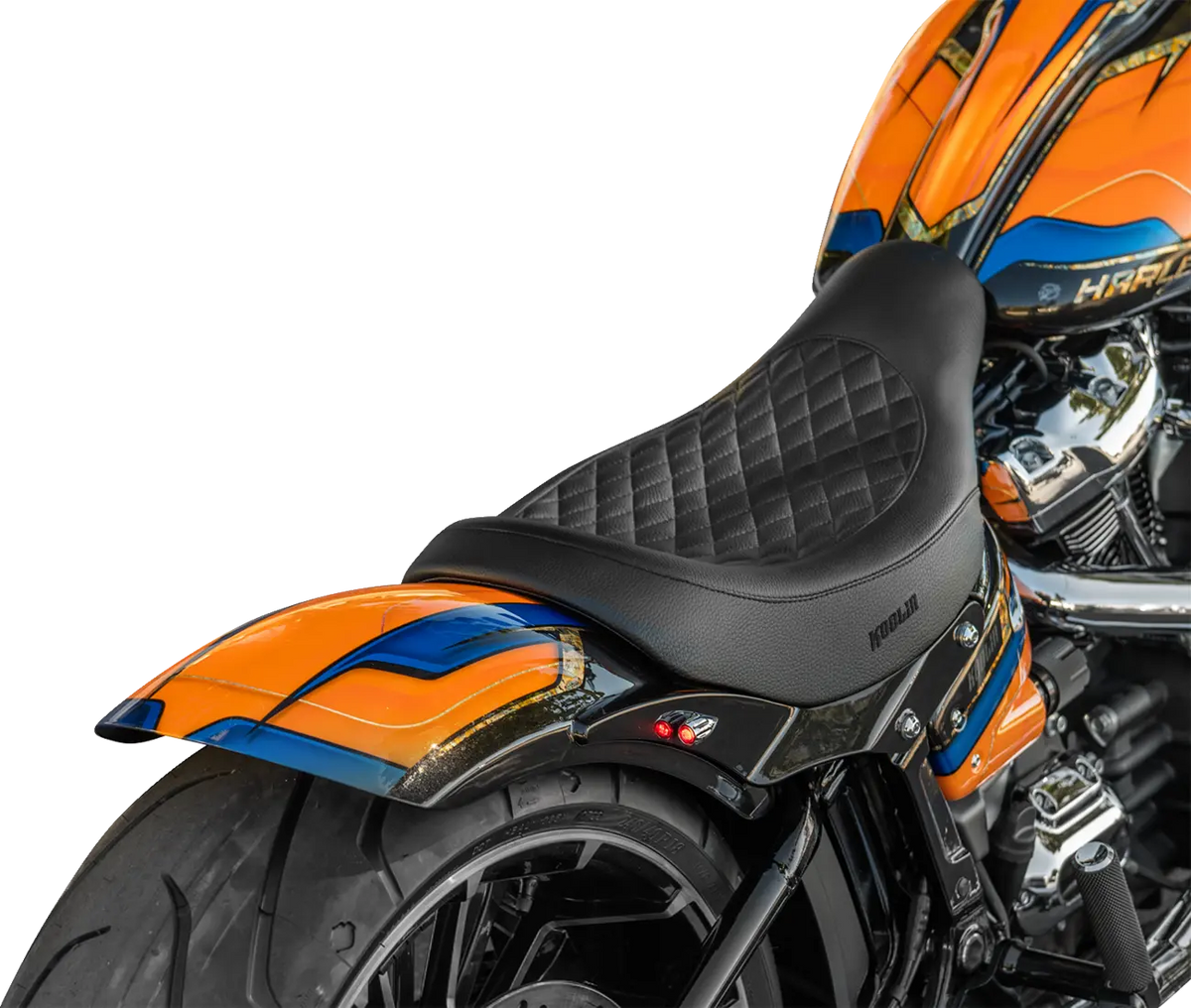 Kodlin USA Wide Rear Fender M8 Softail 240/250 Tire