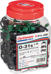 Tecmate OptiMate O-31S Lithium Battery Lead 1/4" SAE 20"