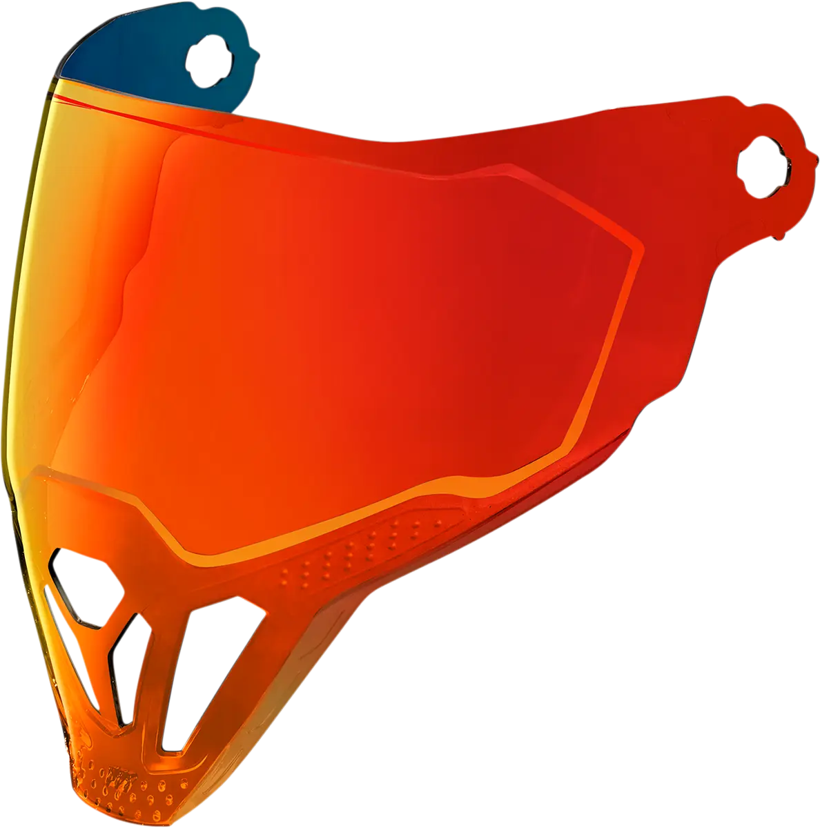 Icon Airflite ForceShield Helmet Shield Mirror RST Red