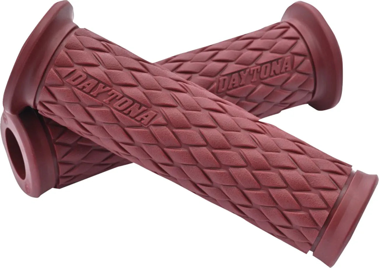 Daytona Grippygrip Red Motorcycle Grips - 7/8"