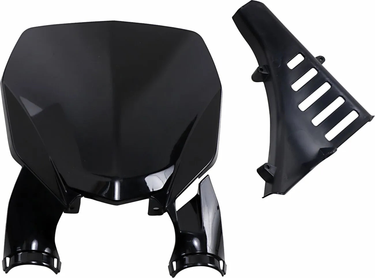 UFO Stadium Number Plate with Fork Guards