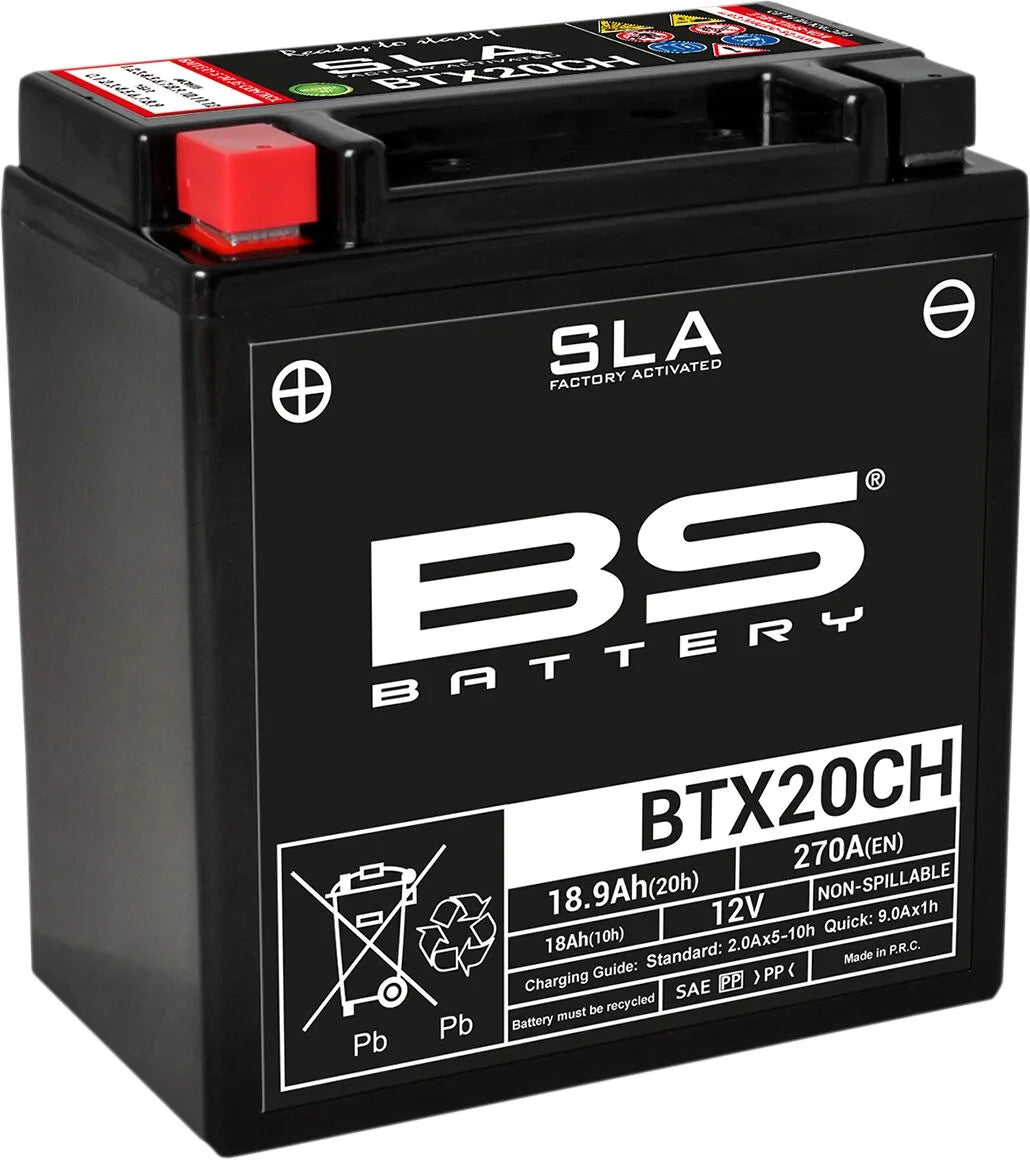 Bs Battery Agm 12v 18ah Factory-activated Battery