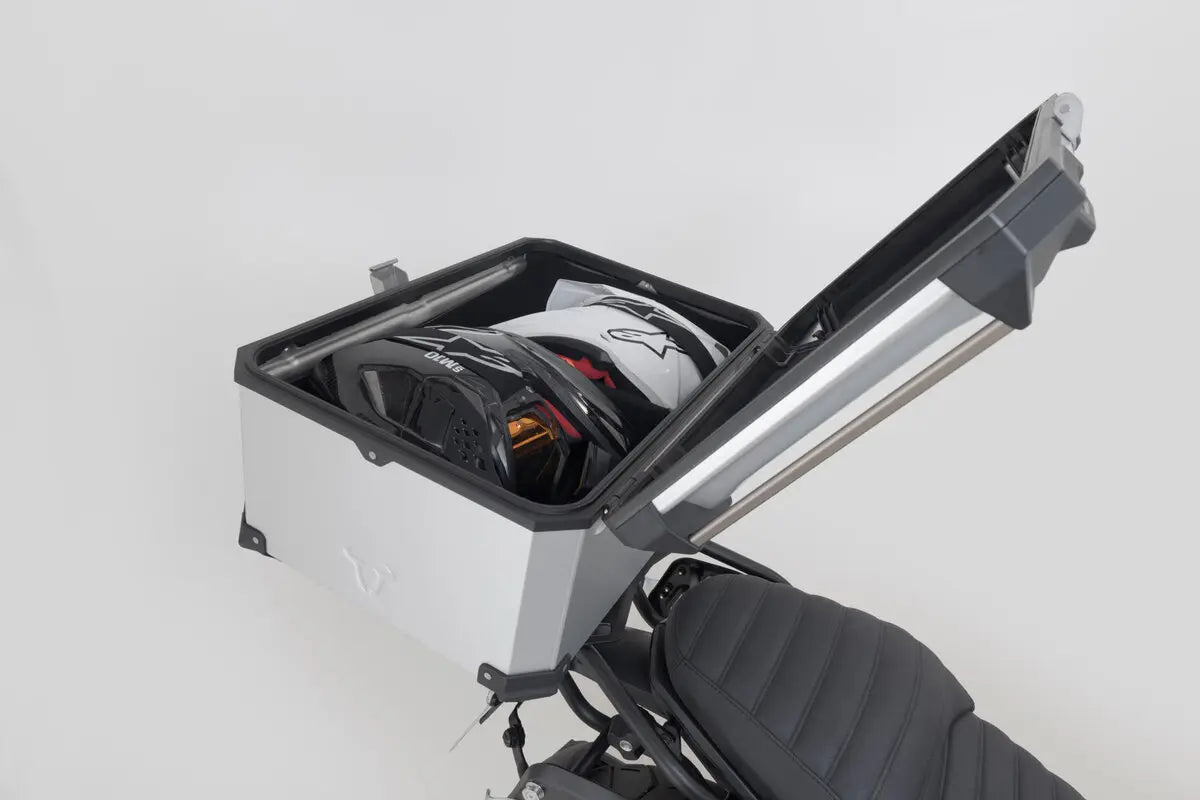 Sw-Motech TRAX ADV XL Top Case 65L Silver