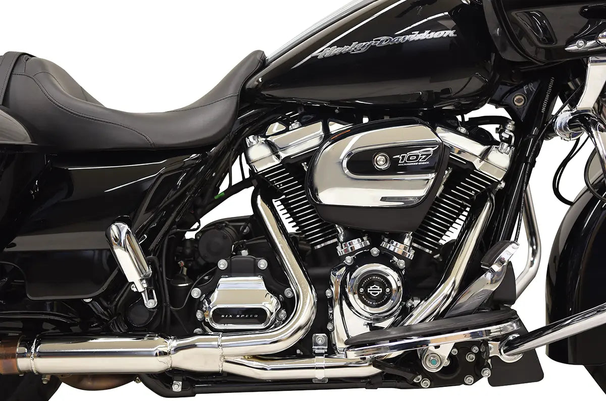 Bassani Xhaust 2x2 Dual Headpipes Do Oem Bagger Slip-ons