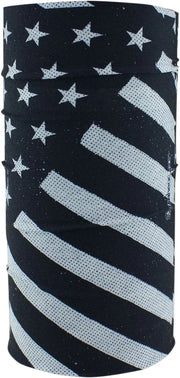 Zan Headgear Motley Tube Fleece Lined Neck Tube Flag Graphic
