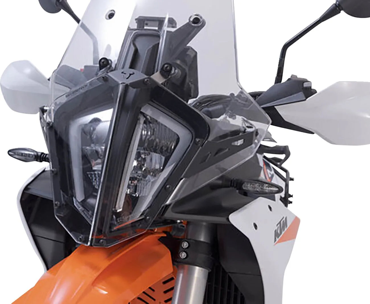Sw-motech Headlight Guard - Steel & Makrolon