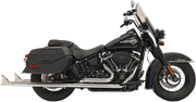 Bassani Xhaust Fishtail True Dual Układ Wydechowy Chrom