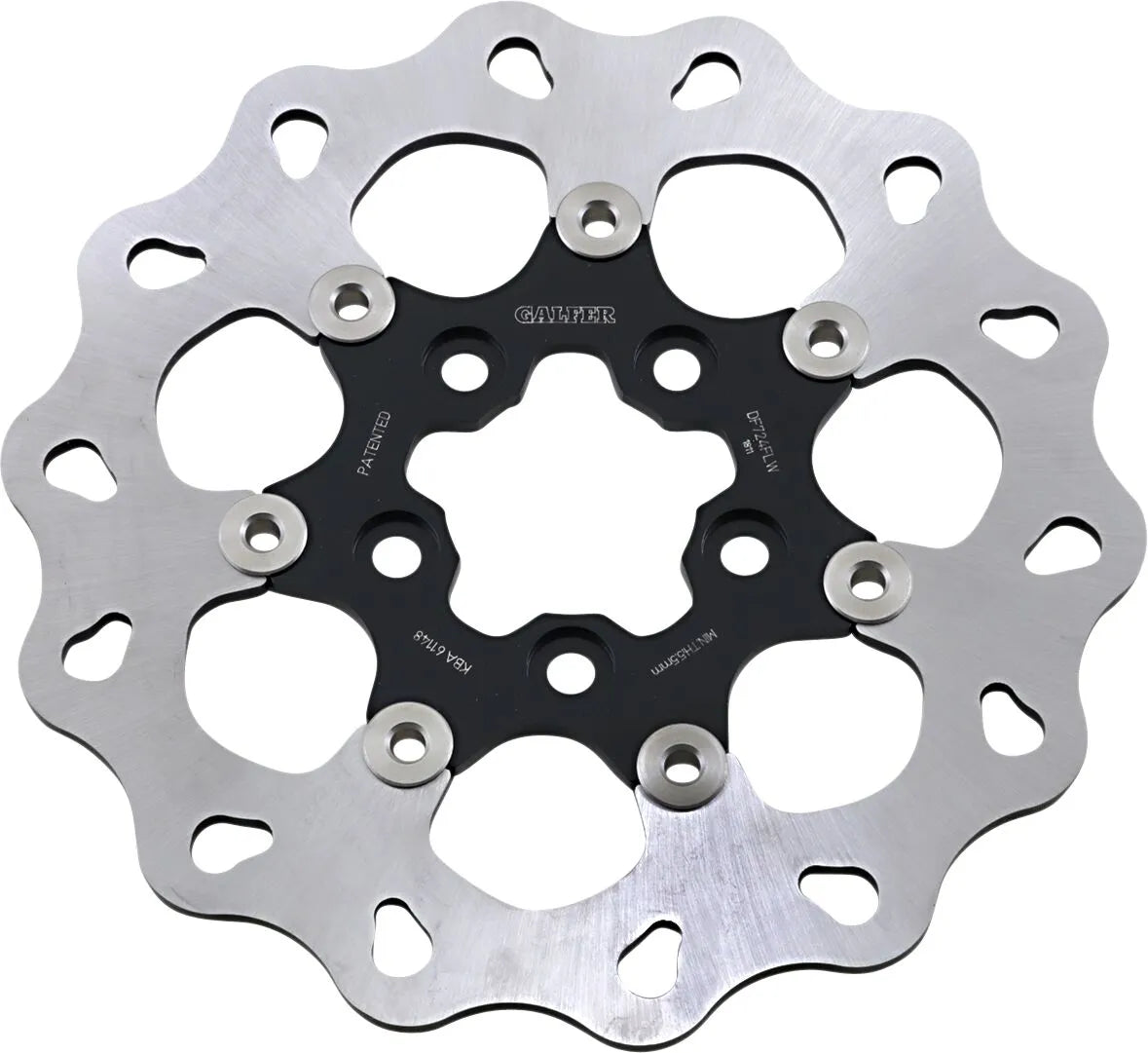 Galfer Brake Rotors For Motorcycle - High-carbon Steel - Rear
