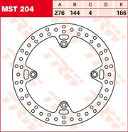Trw Okrągła Stała Tarcza Hamulcowa 250-299mm - Przód