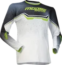 Moose Offroad Youth Qualifier Jersey - Black/Green/White