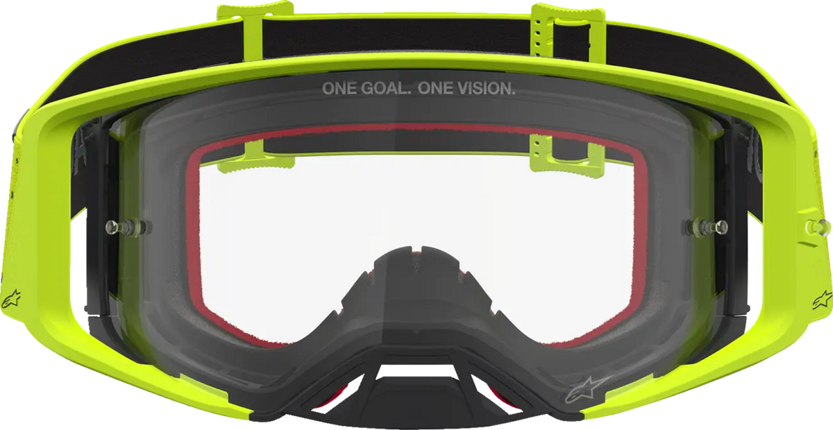 Alpinestars Supertech Vesta Goggle Yellow Fluo Black/Clear