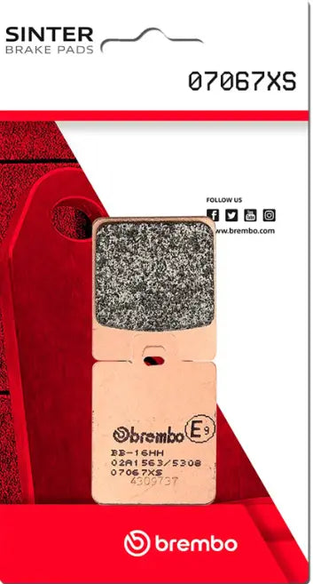 Spiekane Klocki Hamulcowe Brembo Xs Do Maxiskuterów