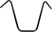 Emgo 7/8" Chopper Handlebar - Black Satin Steel