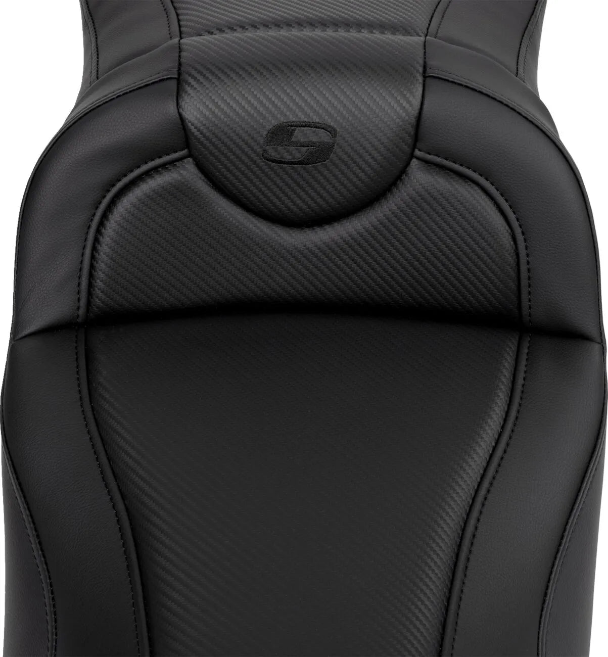 Saddlemen Roadsofa Carbon Fiber Seat - For Harley Davidson