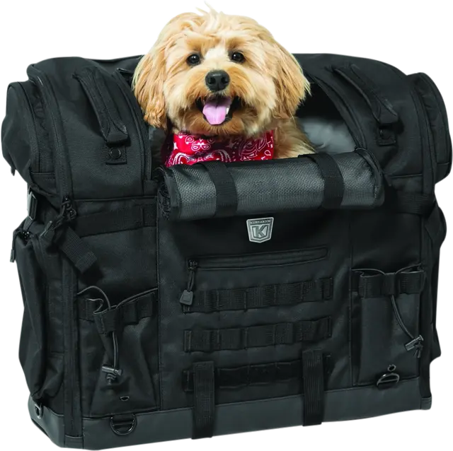 Kuryakyn Pet Palace Titan Pet Carrier Black 78L