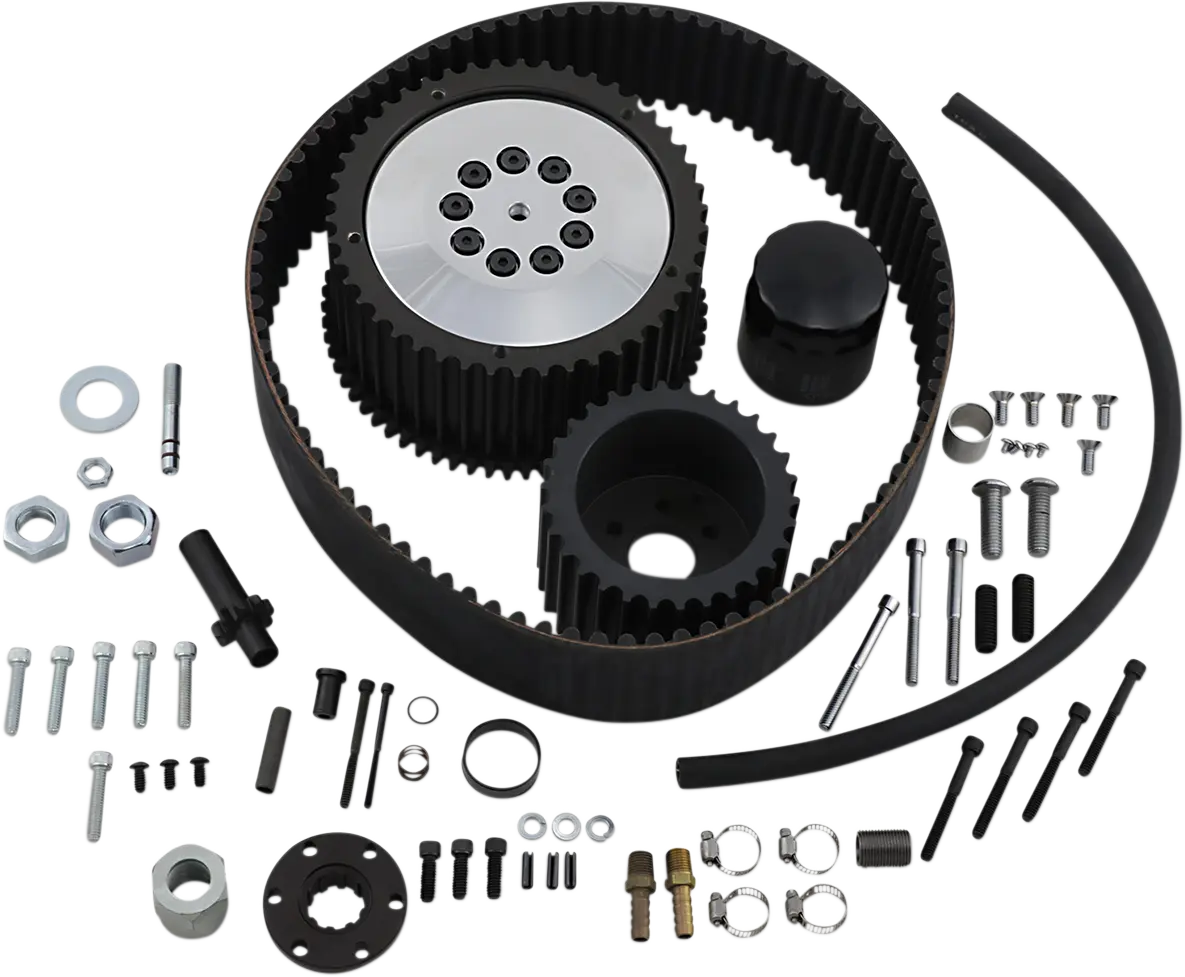 Belt Drives Ltd. Monster Top Fuel Belt Drive Kit With Clutch