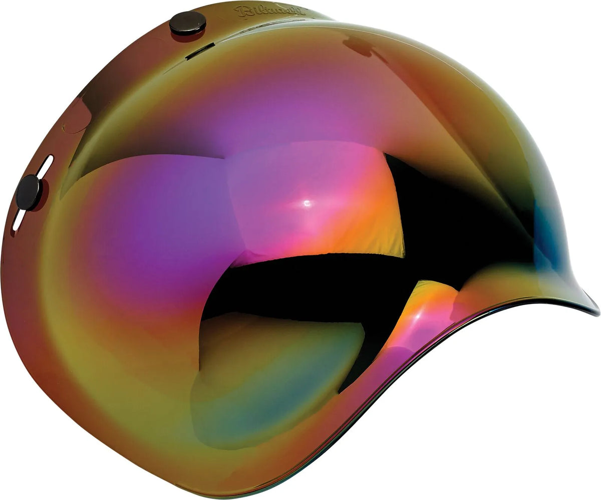 Biltwell Bubble Anti-Fog Rainbow Mirror Shield