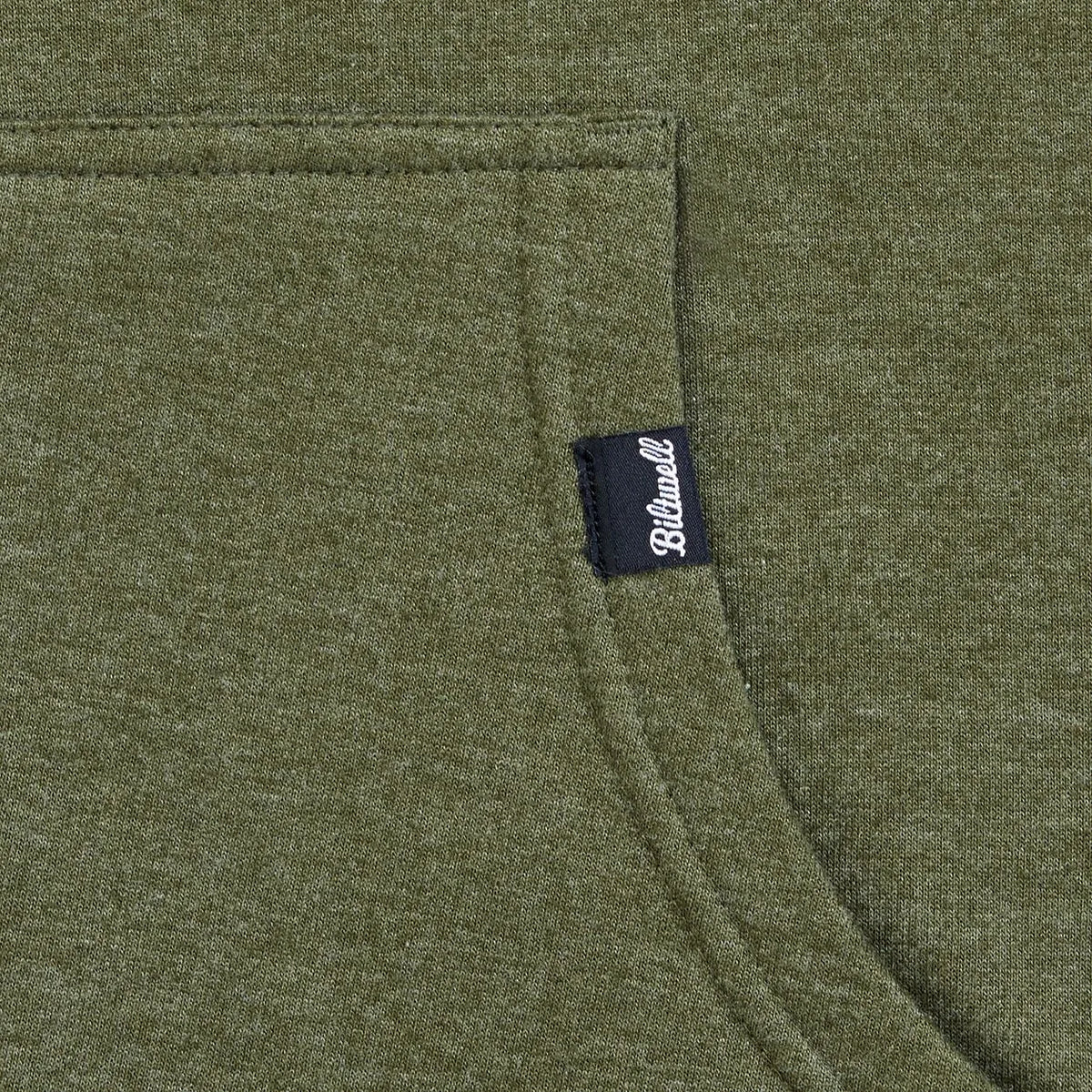 Biltwell Stencil Zip Hoodie Olive