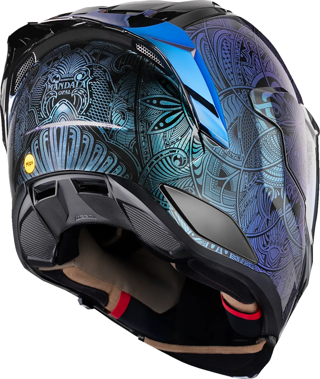Icon Ultraflite Opal Mandala MIPS Helmet Blue