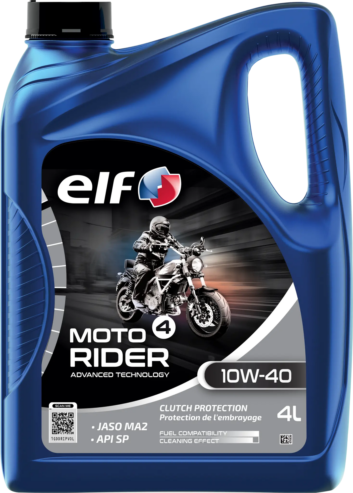 ELF Moto 4 Rider 10W-40 ADV TECH Engine Oil 4L