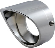 Końcówka wydechu Cobra Billet 4" Scalloped Chrome