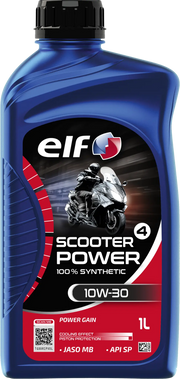 ELF Scooter 4 Power 10W-30 Synthetic Engine Oil 1 Liter