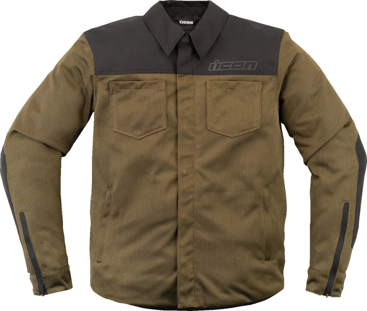 Icon Upstate Mesh CE Jacket Green
