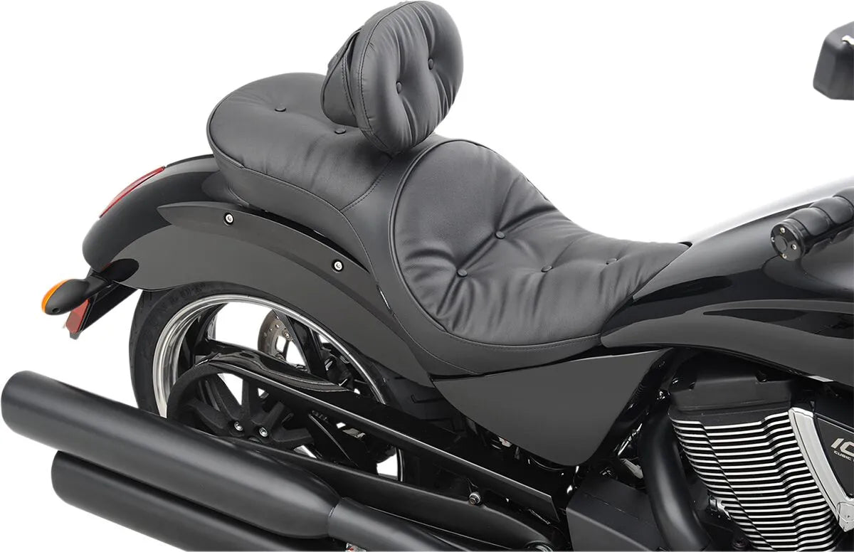 Drag Specialties Low-profile Touring Seat - For VICTORY
