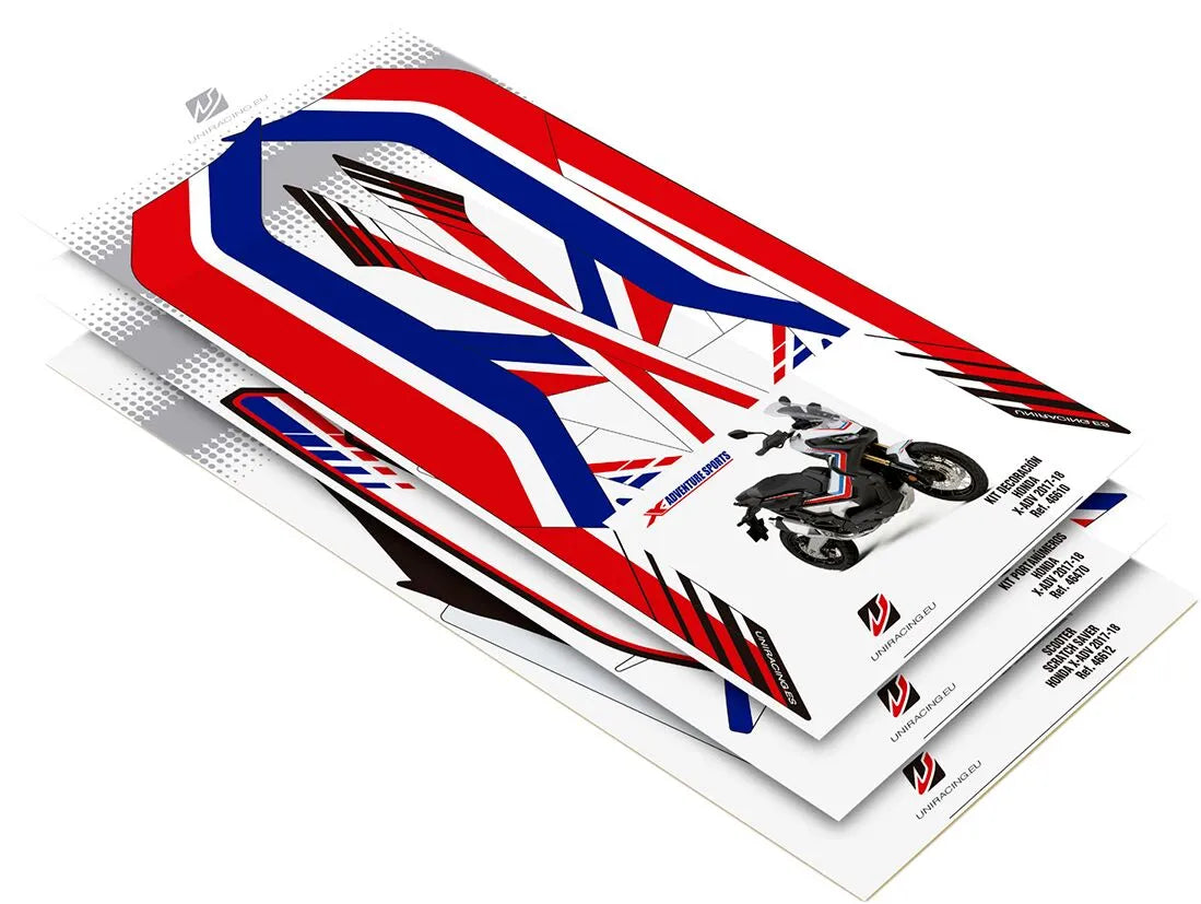 Uniracing Scooter Decal Set For Honda Scooters
