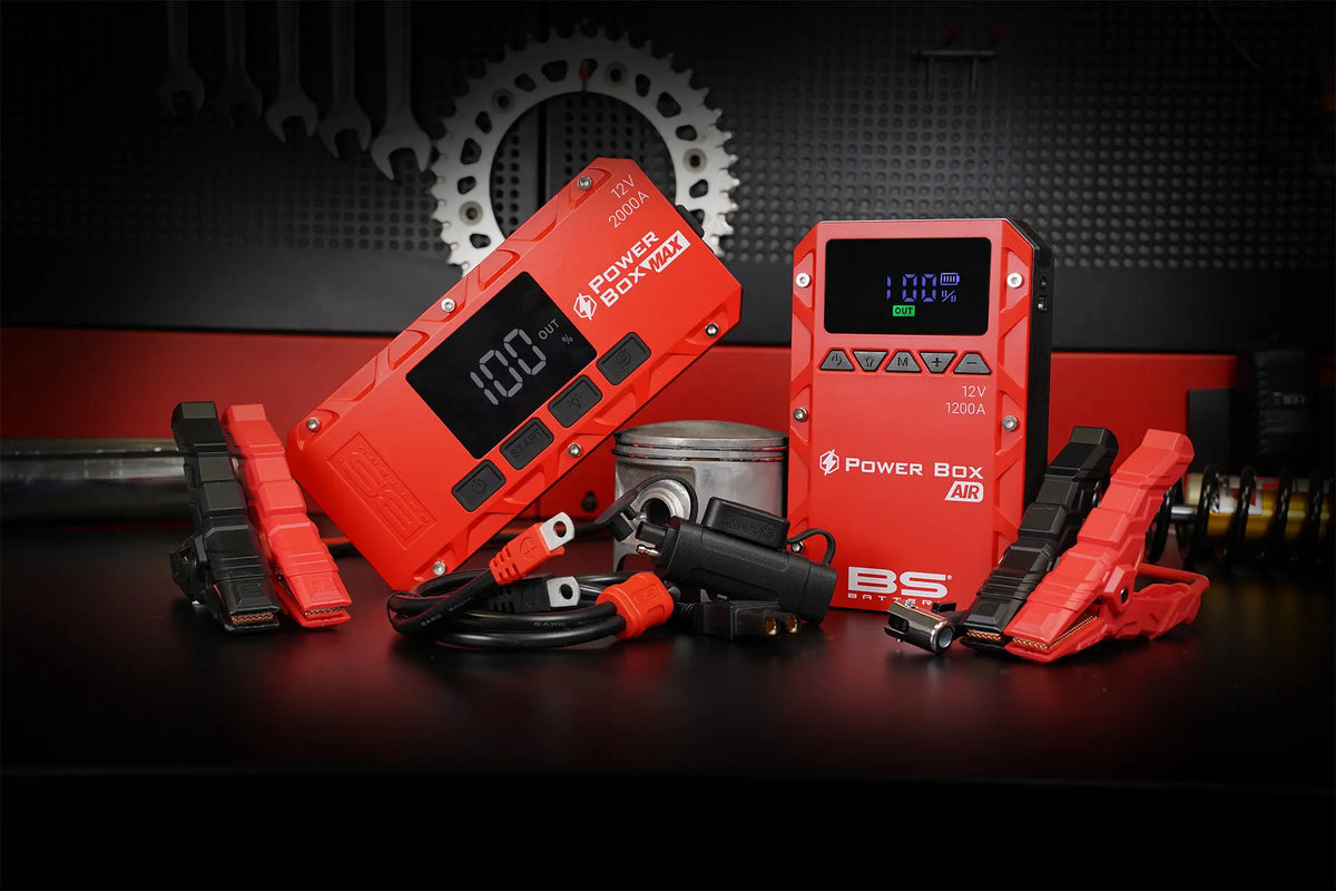 Bs Battery Power Box Max Lithium Booster 1000A Red